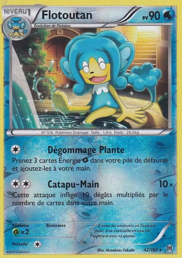 Pokémon XY Impulsion Turbo - Flotoutan Reverse