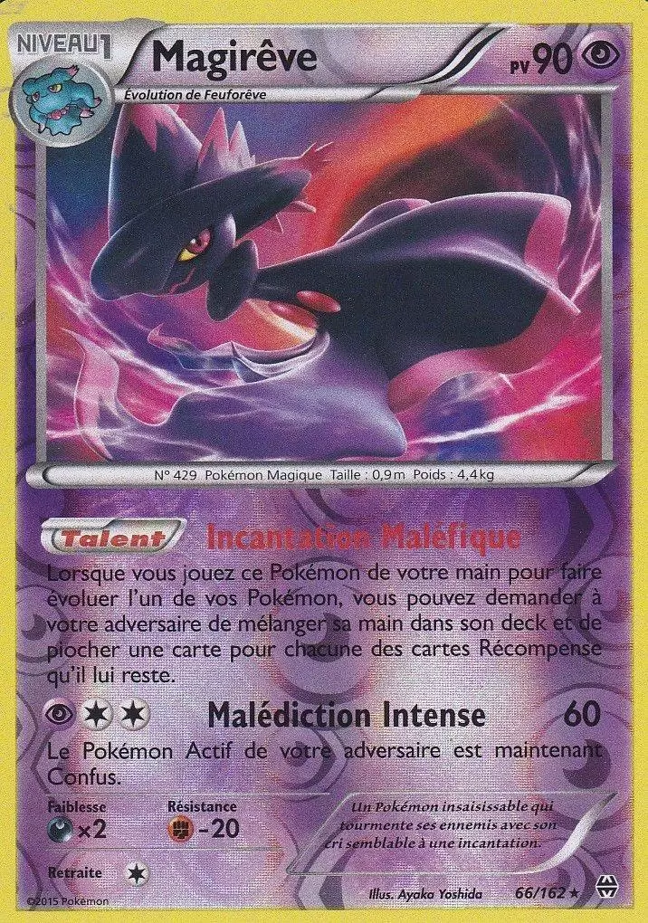 Pokémon XY Impulsion Turbo - Magirêve Reverse