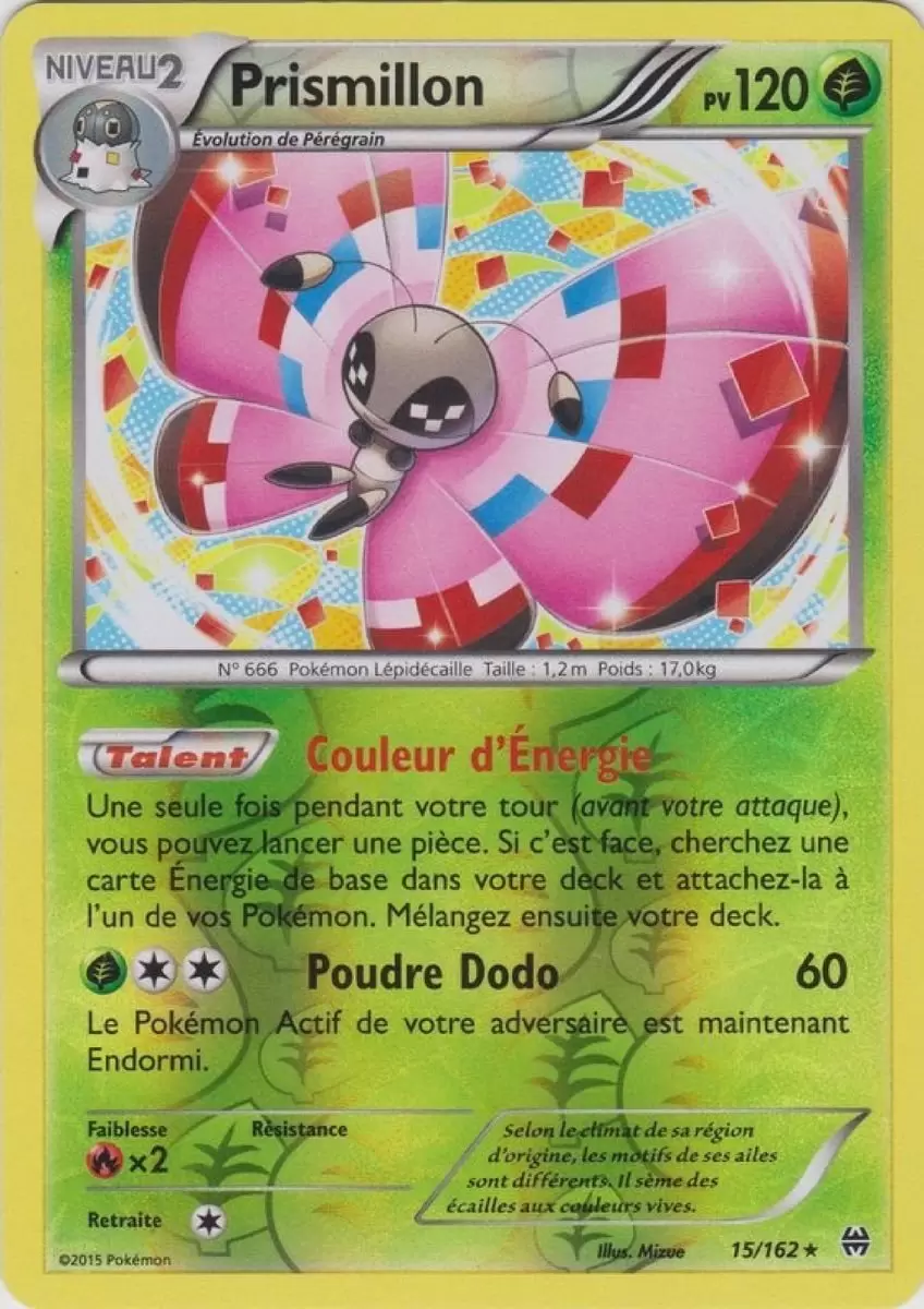 Pokémon XY Impulsion Turbo - Prismillon Reverse