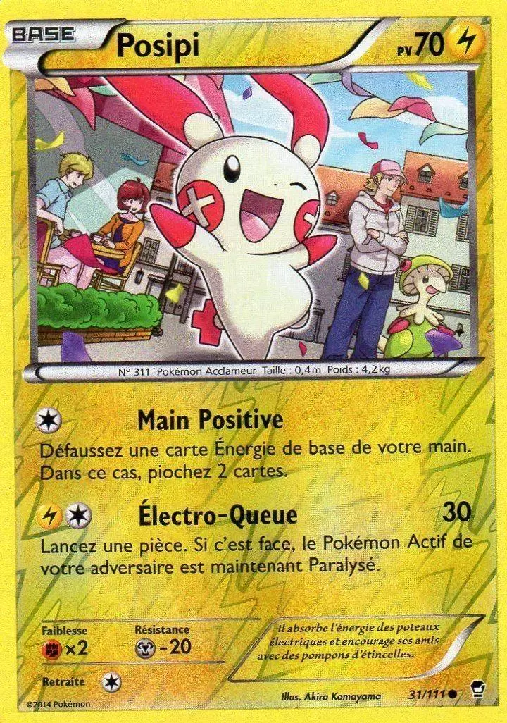 Pokémon XY Poings furieux - Posipi Reverse