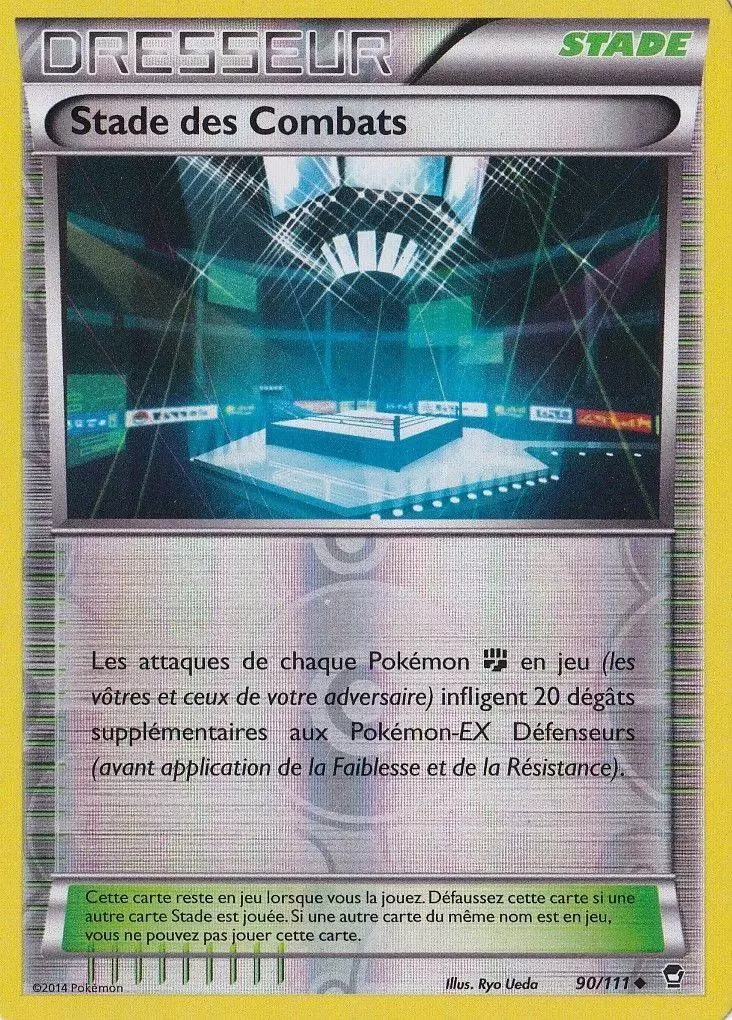 Pokémon XY Poings furieux - Stade des Combats Reverse