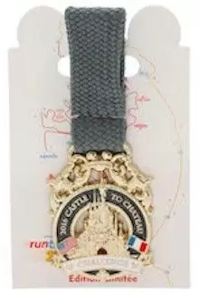 Run Disney - Run Dinsey 2016 Medal Rep Castle to Chateau