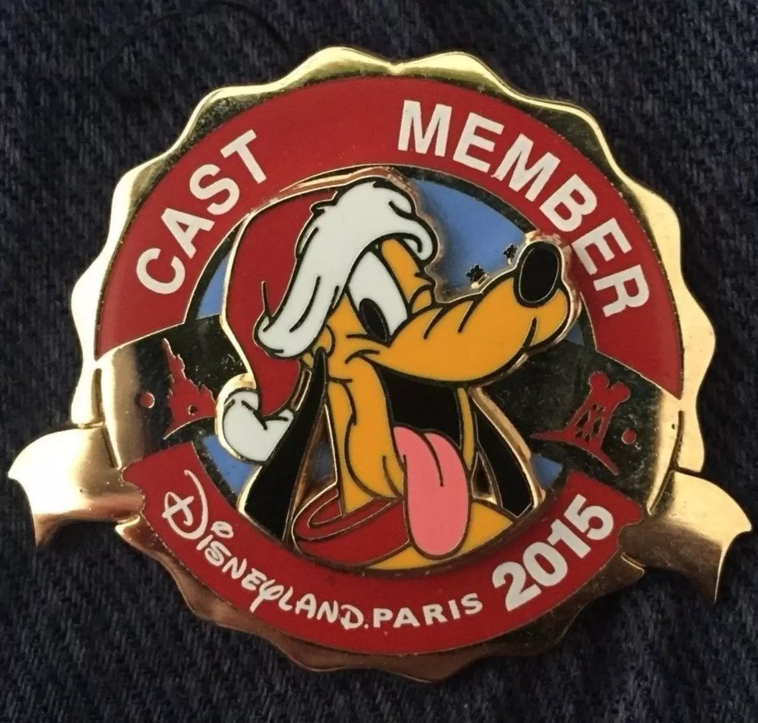 Disney - Pin Cast Member Exclusive - Pluto Christmas
