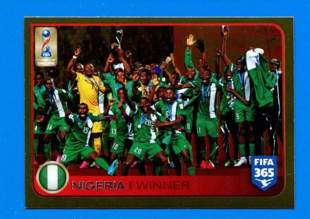 FIFA 365 - 2017 - NIGERIA  I WINNER