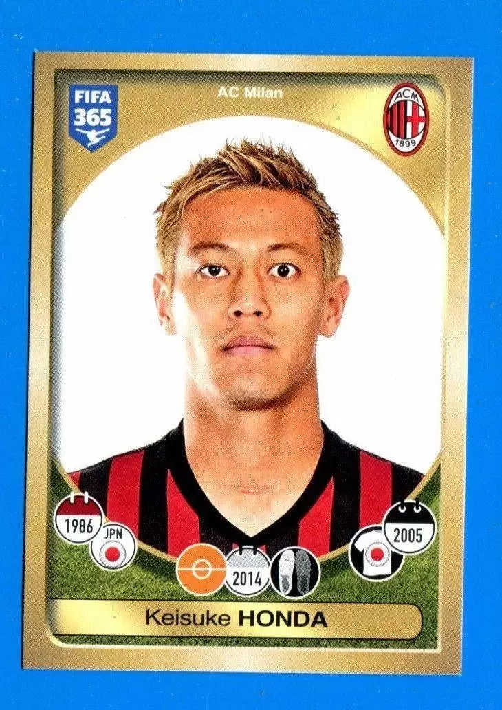 FIFA 365 - 2017 - KEISUKE  HONDA