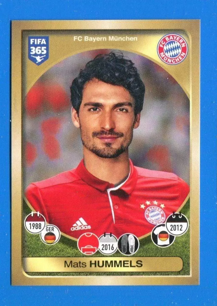 FIFA 365 - 2017 - MATS   HUMMELS
