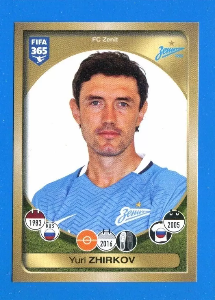 FIFA 365 - 2017 - YURI    ZHIRKOV