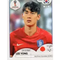Lee Yong - Korea Republic