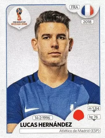 FIFA World Cup Russia 2018 - Lucas Hernandez - France