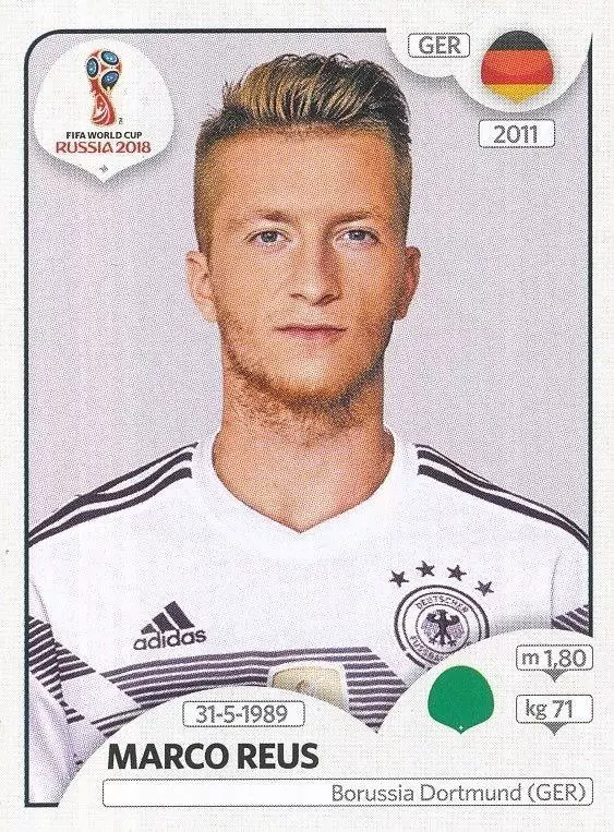 FIFA World Cup Russia 2018 - Marco Reus - Germany