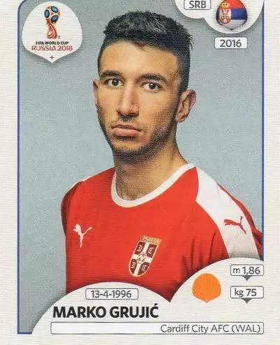 FIFA World Cup Russia 2018 - Marko Grujic - Serbia