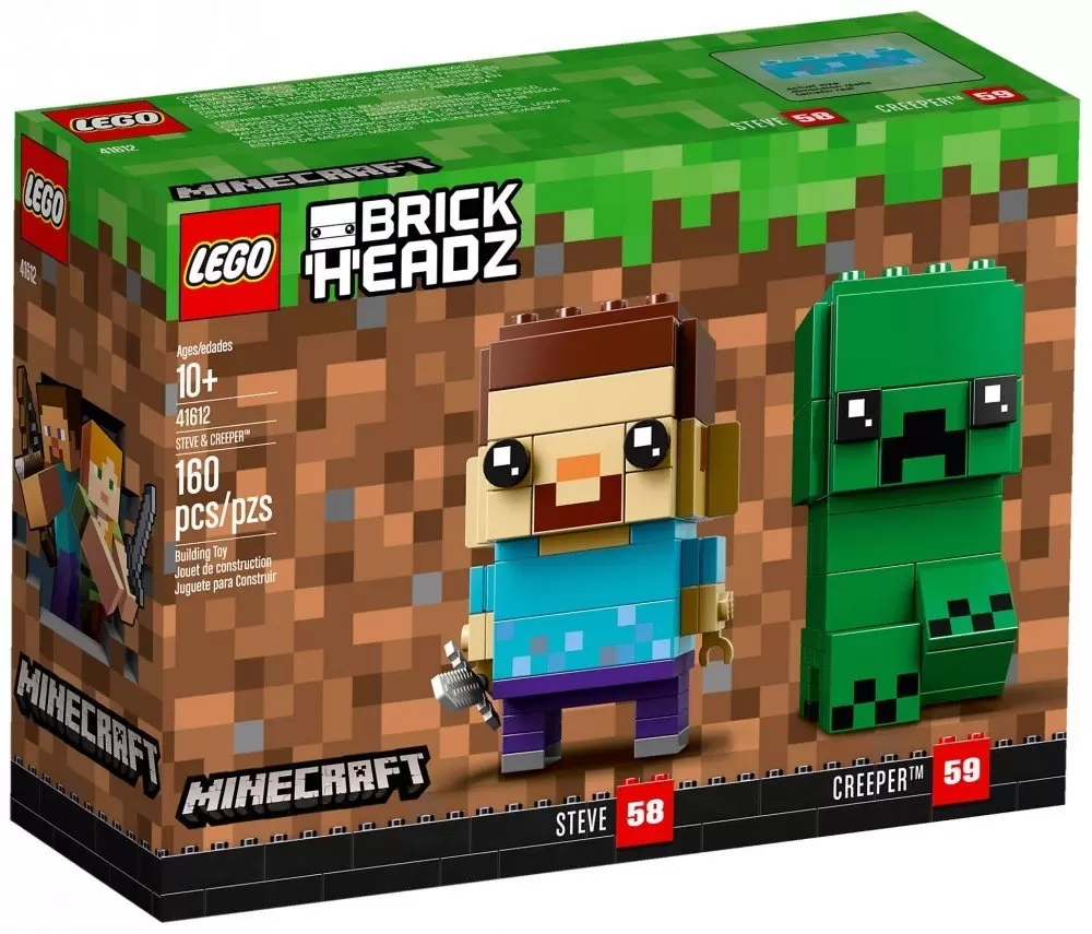 LEGO BrickHeadz - 58 & 59 - Steve & Creeper (Minecraft)