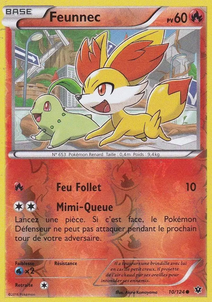 Pokémon XY Impact des destins - Feunnec Reverse