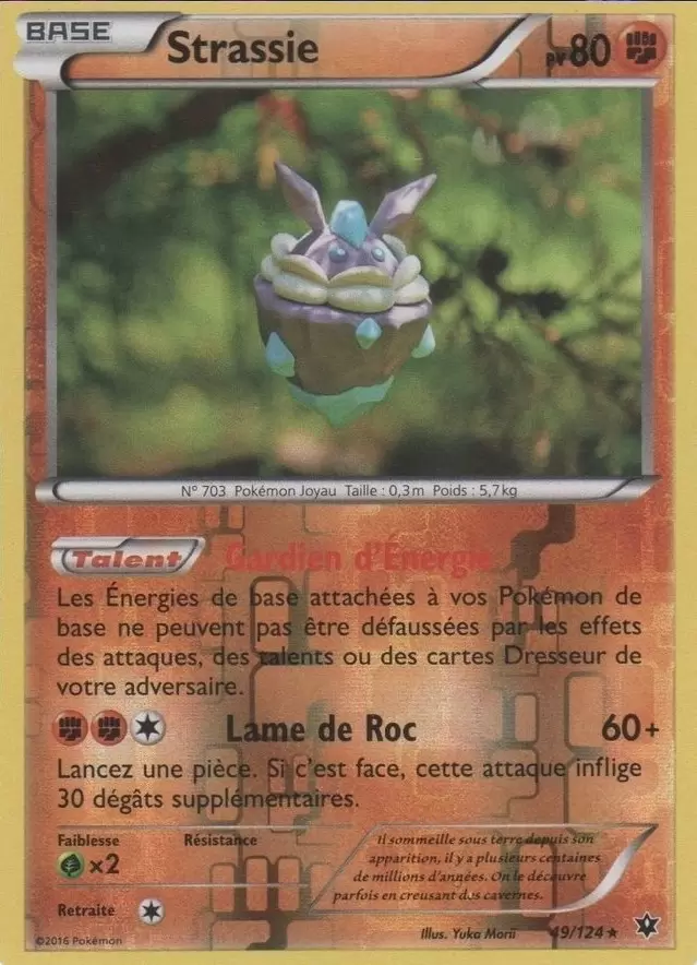 Pokémon XY Impact des destins - Strassie Reverse