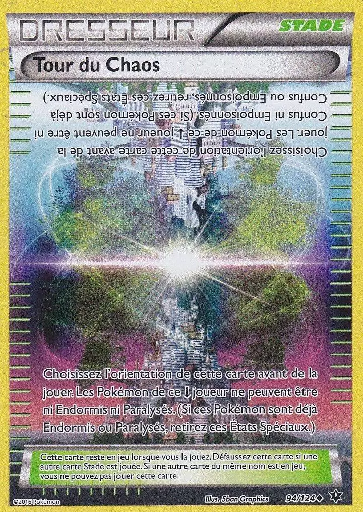 Pokémon XY Impact des destins - Tour du Chaos Reverse