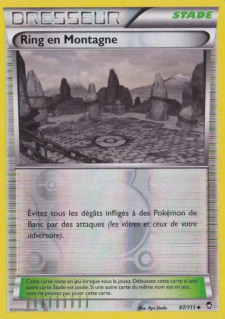Pokémon XY Poings furieux - Ring en Montagne Reverse