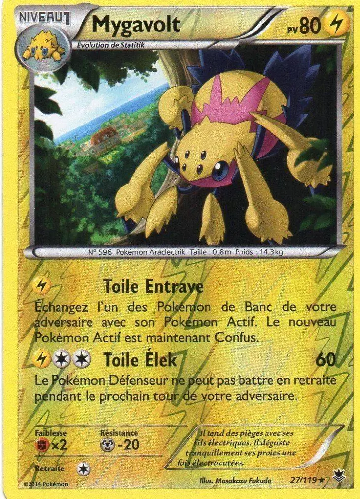 Pokémon XY Vigueur Spectrale - Mygavolt Reverse