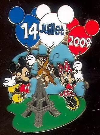 14 Juillet - Mickey & Minnie 14 Juillet 2009