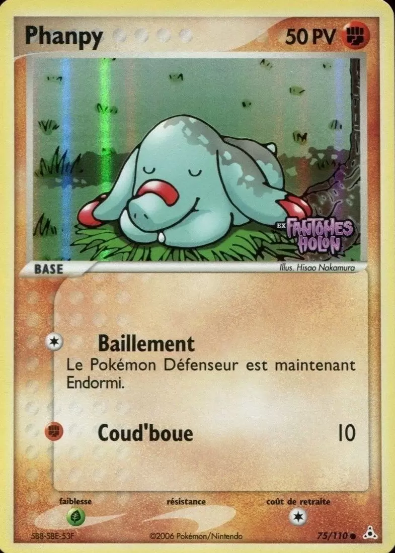 Fantômes Holon - Phanpy Holographique Logo