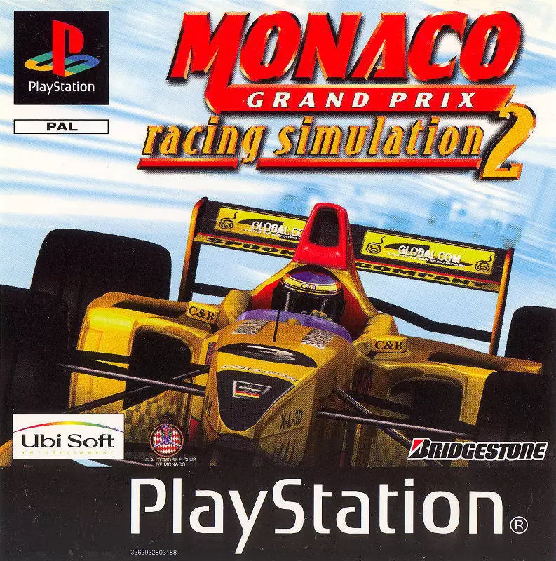 Jeux Playstation PS1 - Monaco Grand Prix Racing Simulation 2