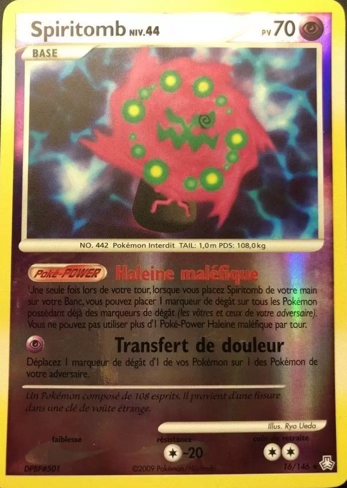 Eveil des Légendes - Spiritomb Reverse