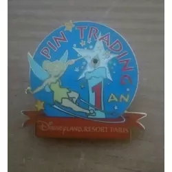 Tinker Bell Pin Trading 1 Year