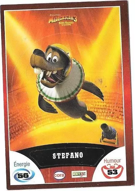 Le Collector Madagascar 3 (CORA / Match) - STEFANO - Code