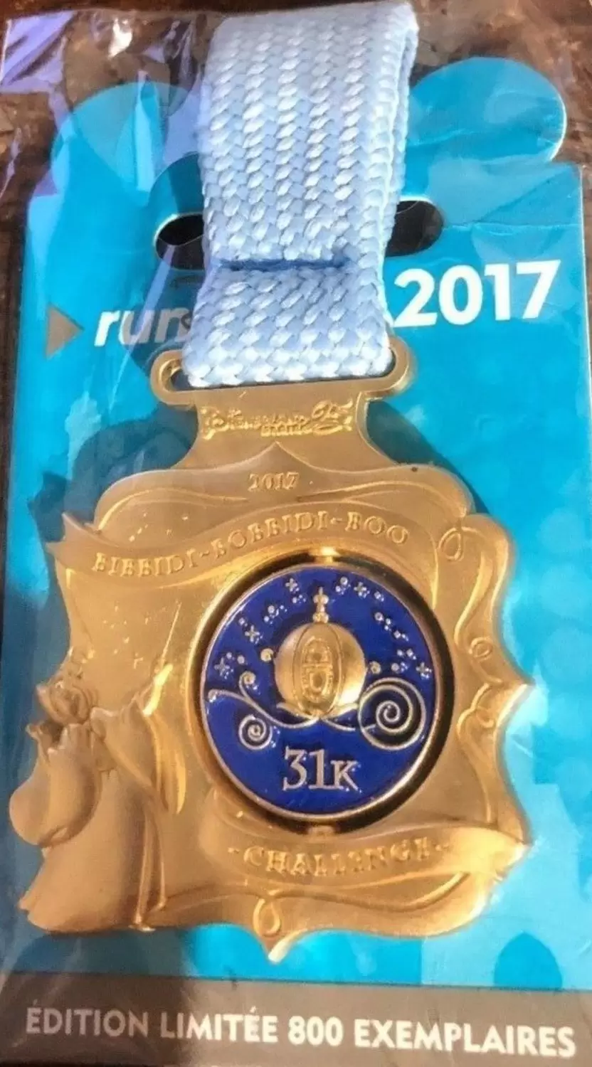 Run Disney - Run Disney 2017 Medal Challenge 31Km