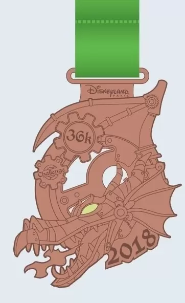 Run Disney - Run Disney 2018 Medal 36K