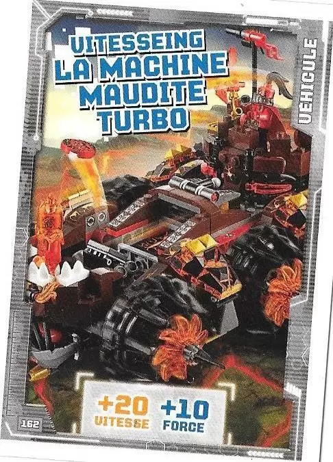 Cartes LEGO Nexo Knights - VITESSEING LA MACHINE MAUDITE TURBO