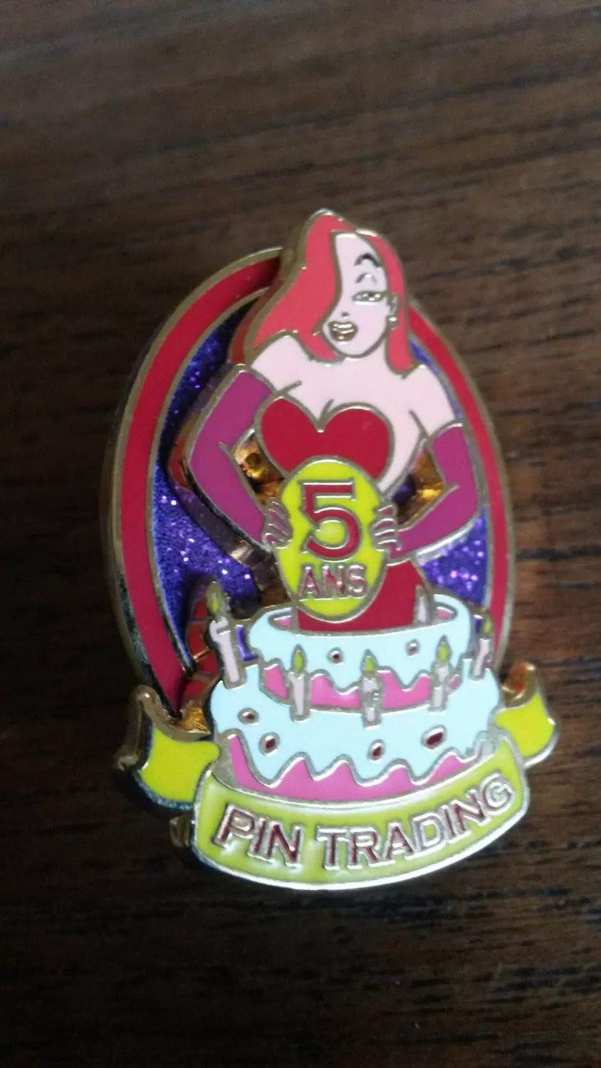 Pins Limited Edition - Jessica Pin Trading 5 Years