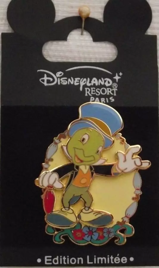 Pins Limited Edition - Jiminy Cricket Flowers