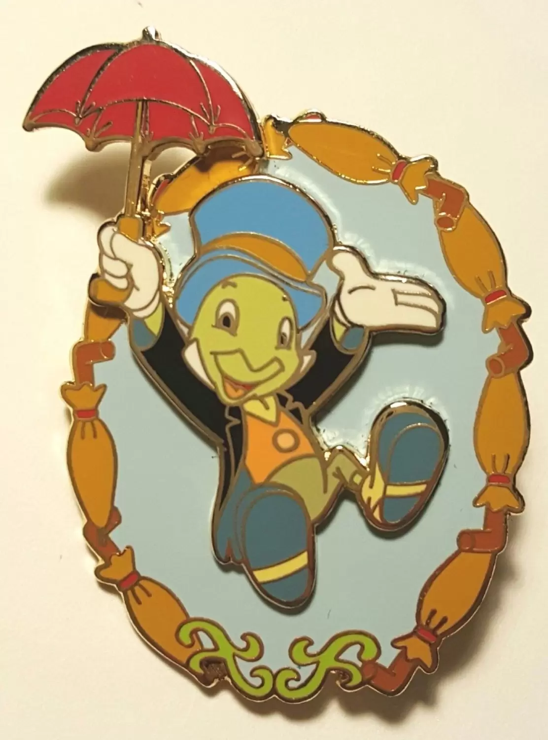 Pin\'s Edition Limitée - Jiminy Cricket Parapluie