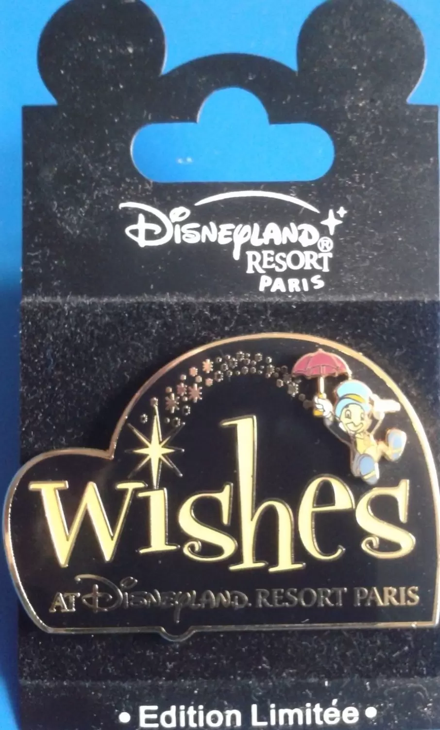 Pins Limited Edition - DLRP - Wishes (Jiminy Cricket)