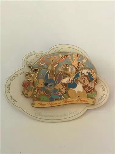 Once Upon a Dream Parade - Stitch, Woody, Pluto, Tigger & Donald