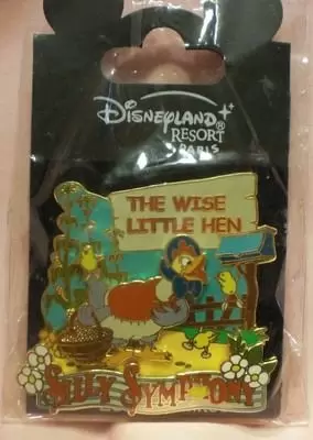 Silly Symphony Pin Set - DLRP - Silly Symphony (The Wise Little Hen)