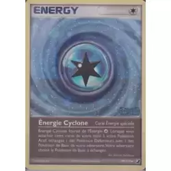 Énergie Cyclone holographique Logo