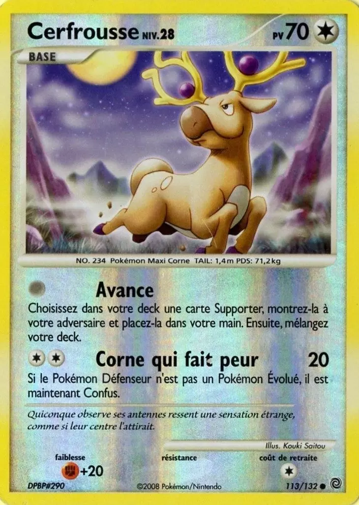 Merveilles Secrètes - Cerfrousse Reverse