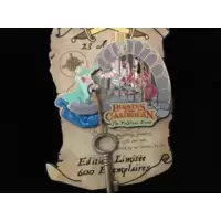 Pirates of The Caribbean Pin Hunt Event Captain Hook