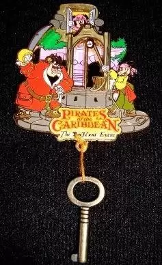 Pins Limited Edition - Pirates of The Caribbean Pin Hunt Event Pete