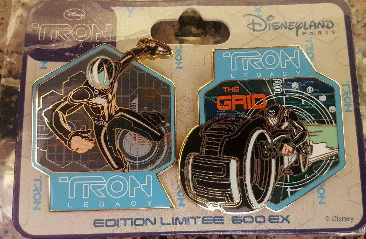 Pins Limited Edition - Set Tron 2 Pins