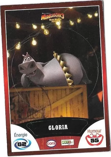 Le Collector Madagascar 3 (CORA / Match) - GLORIA - Code