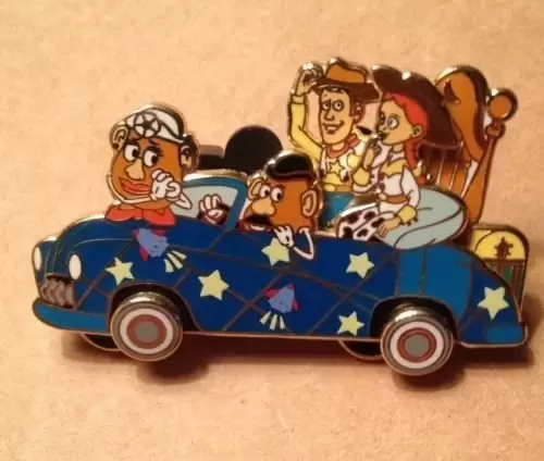 Stars\'N\'Cars - Woody, Jessie & Mr and Ms Potato