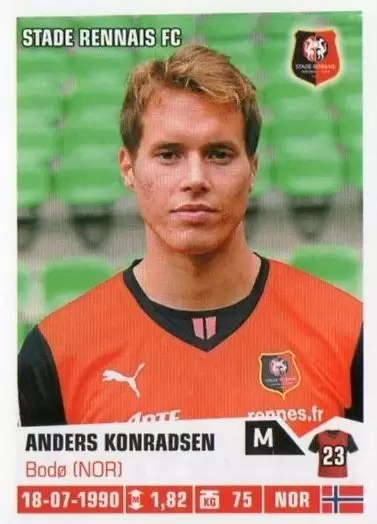 Foot 2013-2014 - Anders Konradsen - Stade Rennais FC
