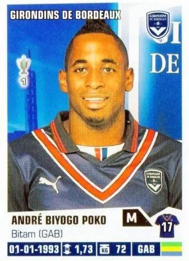 Foot 2013-2014 - Andre Biyogo Poko - Girondins de Bordeaux