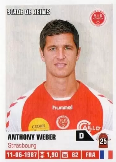 Foot 2013-2014 - Anthony Weber - Stade de Reims