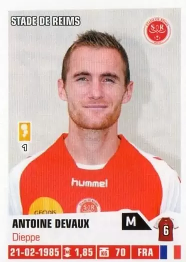Foot 2013-2014 - Antoine Devaux - Stade de Reims