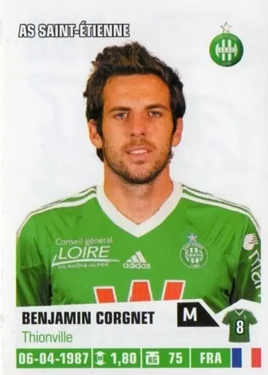 Foot 2013-2014 (France) - Benjamin Corgnet - AS Saint-Étienne