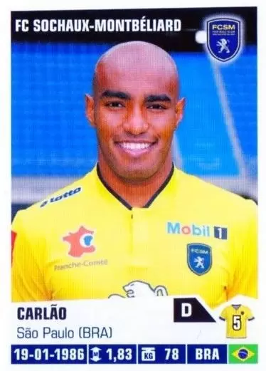 Foot 2013-2014 - Carlao - FC Sochaux-Montbeliard