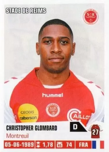 Foot 2013-2014 - Christopher Glombard - Stade de Reims